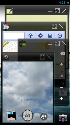 Liquid S1 mit Float UI (Bild: Acer)
